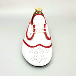 Load image into Gallery viewer, Wish Dance Shop Jazz 07 Pelle Bianca Kro Rosso
