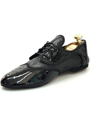 Carica immagine nella Galleria, Wish Dance Shop Jazz 07 Pelle Nera Vernice Nera Kro Nero
