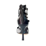 Load image into Gallery viewer, Lussuria F (779F) - Woman&#39;s Shoe in Multicolor Boreal Silver with Black Leather Heel
