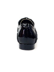 Load image into Gallery viewer, Magno (845) - Men&#39;s Lace-up Mod. Derby Brogue Shoe in Black Patent Leather and Suede With White Leather
