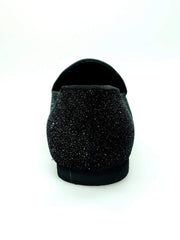 Carica immagine nella Galleria, Wish Dance Shop Mocassino in Glitter Nero Premium con interno in Pelle
