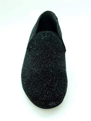 Carica immagine nella Galleria, Wish Dance Shop Mocassino in Glitter Nero Premium con interno in Pelle
