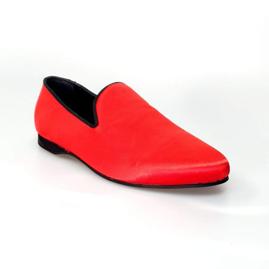 Wish Dance Shop Mocassino in Raso Rosso