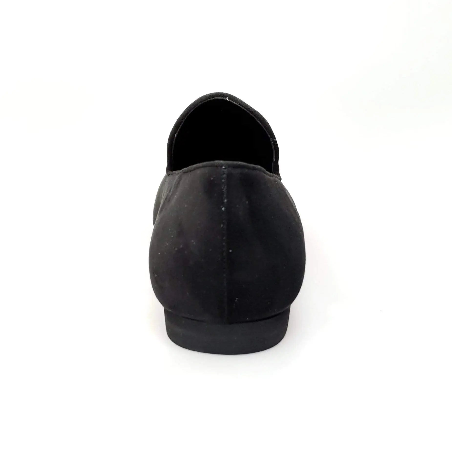 Mocassino da uomo in camoscio nero Wish Dance Shop, scarpa elegante in stile classico con suola in gomma.