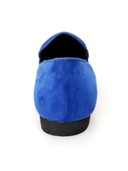 Load image into Gallery viewer, Wish Dance Shop Mocassino Uomo in Camoscio Royal Blu
