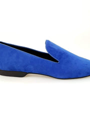 Load image into Gallery viewer, Wish Dance Shop Mocassino Uomo in Camoscio Royal Blu

