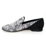 Load image into Gallery viewer, Wish Dance Shop Mocassino Uomo in Giungla Grigio e Tallone in Camoscio Nero
