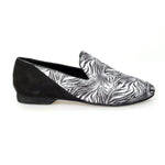 Load image into Gallery viewer, Wish Dance Shop Mocassino Uomo in Giungla Grigio e Tallone in Camoscio Nero
