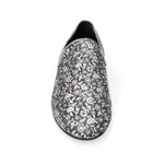 Load image into Gallery viewer, Wish Dance Shop Mocassino Uomo in Kate Grigio e Tallone in Glitter Carbon
