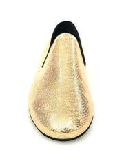 Load image into Gallery viewer, Wish Dance Shop Mocassino Uomo in Lucertola Oro
