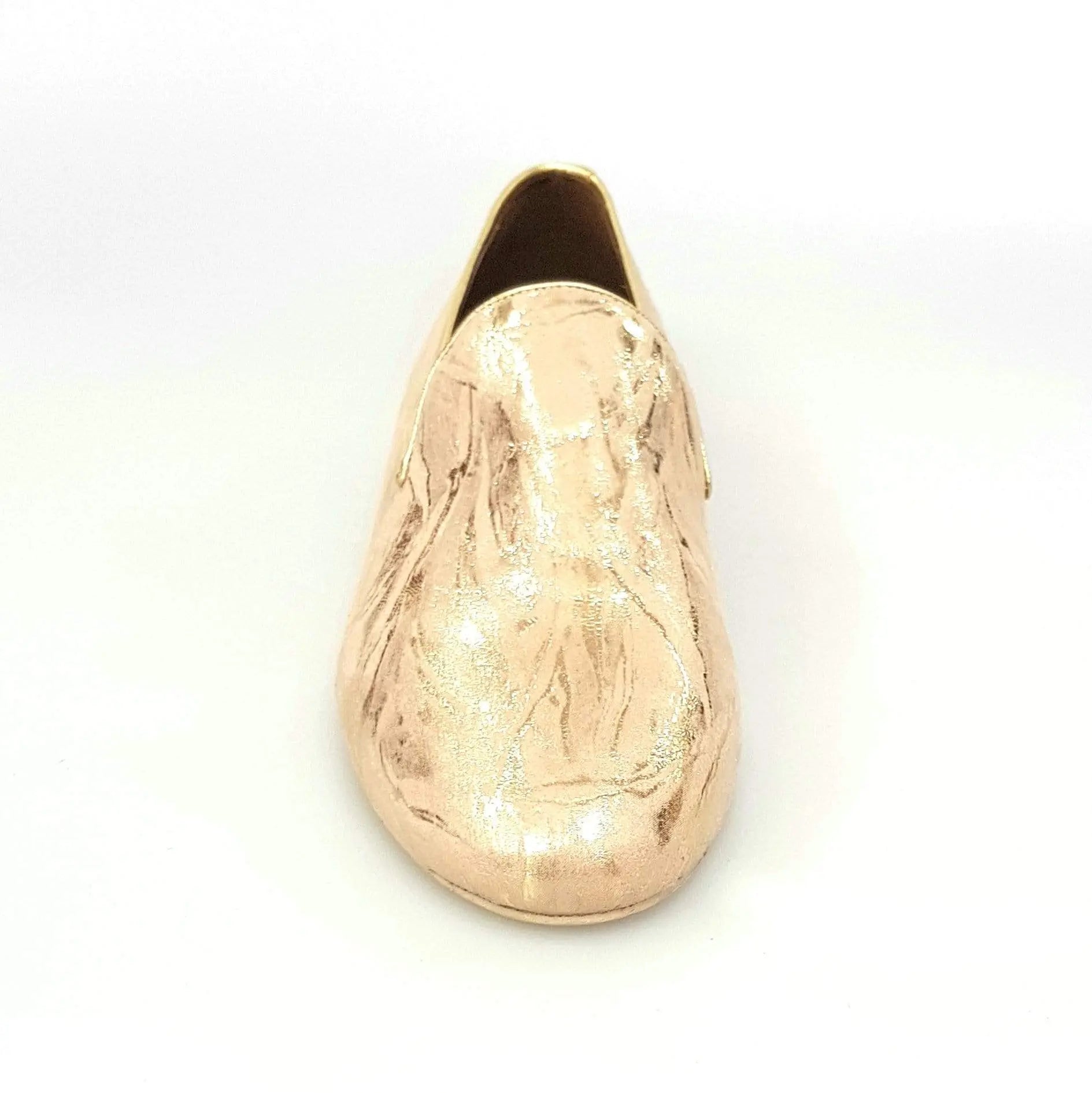 Mocassino da uomo in pelle lavorata in stile Orly Oro, scarpa Wish Dance Shop, con finiture eleganti e dettagli raffinati