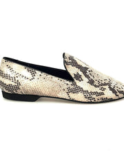 Carica immagine nella Galleria, Wish Dance Shop Mocassino Uomo in Pitone Beige
