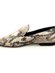 Carica immagine nella Galleria, Wish Dance Shop Mocassino Uomo in Pitone Beige
