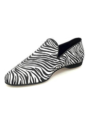 Carica immagine nella Galleria, Wish Dance Shop Mocassino Uomo in Raso Zebra
