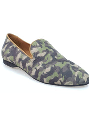 Load image into Gallery viewer, Wish Dance Shop Mocassino Uomo in Tessuto Militare
