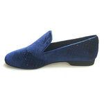Load image into Gallery viewer, Wish Dance Shop Mocassino Uomo in Velluto Luce Blu
