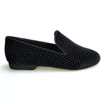 Load image into Gallery viewer, Wish Dance Shop Mocassino Uomo in Velluto Luce Nero
