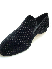 Carica immagine nella Galleria, Wish Dance Shop Mocassino Uomo in Velluto Luce Nero
