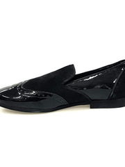 Load image into Gallery viewer, Wish Dance Shop Morgan In Vernice Nera e Camoscio Nero
