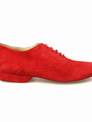 Load image into Gallery viewer, Wish Dance Shop MS07 Stringata in Camoscio Rosso
