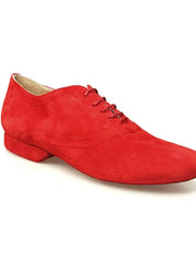 Load image into Gallery viewer, Wish Dance Shop MS07 Stringata in Camoscio Rosso
