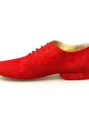 Load image into Gallery viewer, Wish Dance Shop MS07 Stringata in Camoscio Rosso
