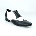 Carica immagine nella Galleria, Wish Dance Shop Ms14 Pelle Nera e Bianca
