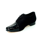 Load image into Gallery viewer, Wish Dance Shop Ms19 Camoscio Nero e Vernice Nera
