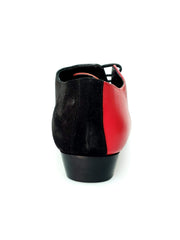 Carica immagine nella Galleria, Wish Dance Shop Ms19 Pelle Rossa e Camoscio Nero
