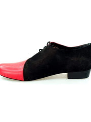 Carica immagine nella Galleria, Wish Dance Shop Ms19 Pelle Rossa e Camoscio Nero
