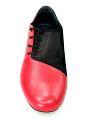 Carica immagine nella Galleria, Wish Dance Shop Ms19 Pelle Rossa e Camoscio Nero
