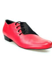 Carica immagine nella Galleria, Wish Dance Shop Ms19 Pelle Rossa e Camoscio Nero
