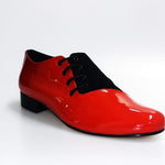 Load image into Gallery viewer, Wish Dance Shop Ms19 Vernice Rossa e Camoscio Nero
