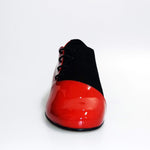 Load image into Gallery viewer, Wish Dance Shop Ms19 Vernice Rossa e Camoscio Nero
