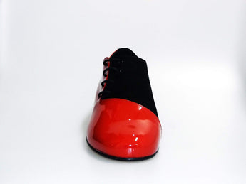 Wish Dance Shop Ms19 Vernice Rossa e Camoscio Nero