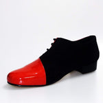 Load image into Gallery viewer, Wish Dance Shop Ms19 Vernice Rossa e Camoscio Nero
