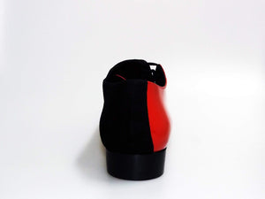 Wish Dance Shop Ms19 Vernice Rossa e Camoscio Nero