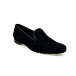 Load image into Gallery viewer, Wish Dance Shop Ms20 Camoscio Nero Punta Tonda
