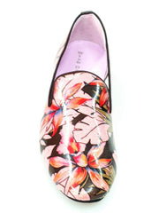 Load image into Gallery viewer, Wish Dance Shop Ms20 Fleur Fucsia Bordino Marrone
