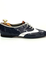 Load image into Gallery viewer, Wish Dance Shop New York Jazz Vernice Blu Notte e Silver
