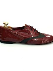 Load image into Gallery viewer, Wish Dance Shop New York Jazz Vernice Bordeaux e Pelle Nera
