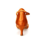 Load image into Gallery viewer, Wish Dance Shop Scarpa Basica in Raso Bronzo e Tacco a Rocchetto
