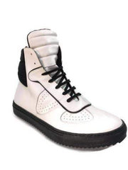 Load image into Gallery viewer, Wish Dance Shop Sneaker Alta in Pelle Bianca
