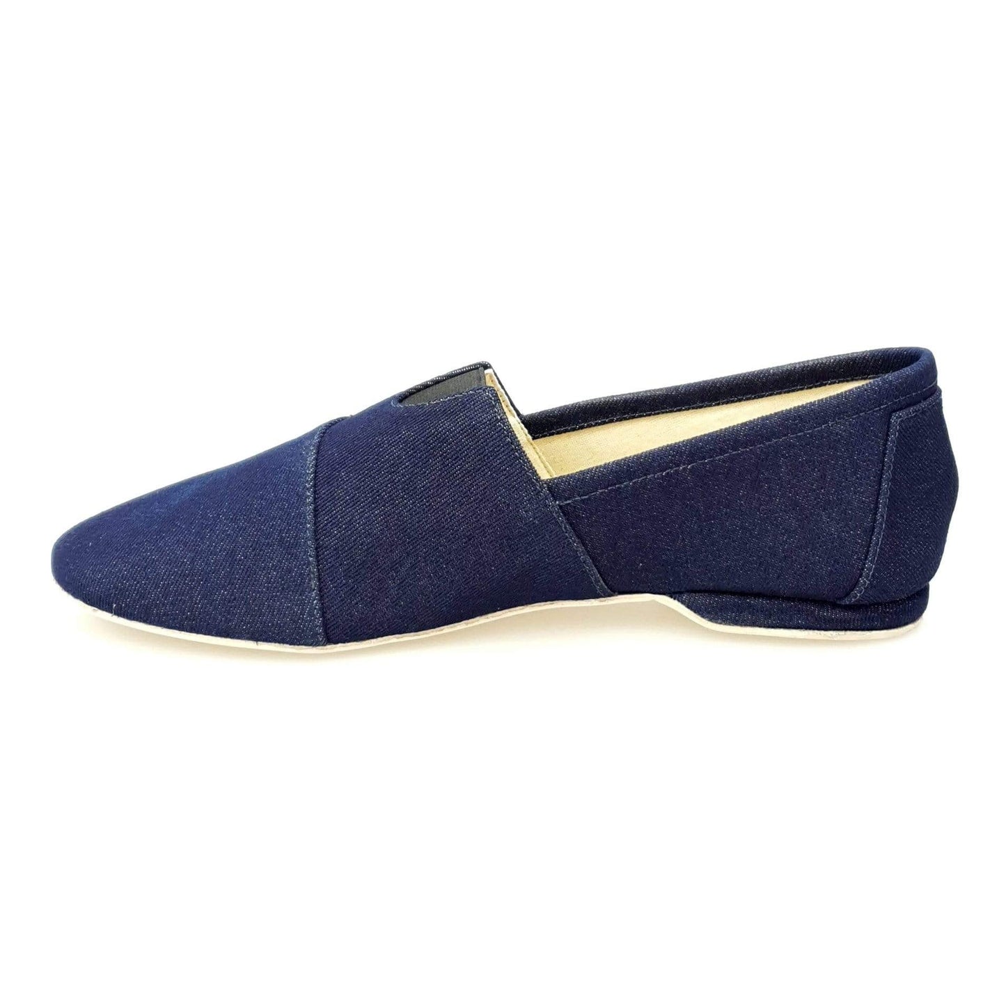 Espadrillas Tommy in tessuto blu jeans, calzature comode e estive, ideali per look casual e alla moda.