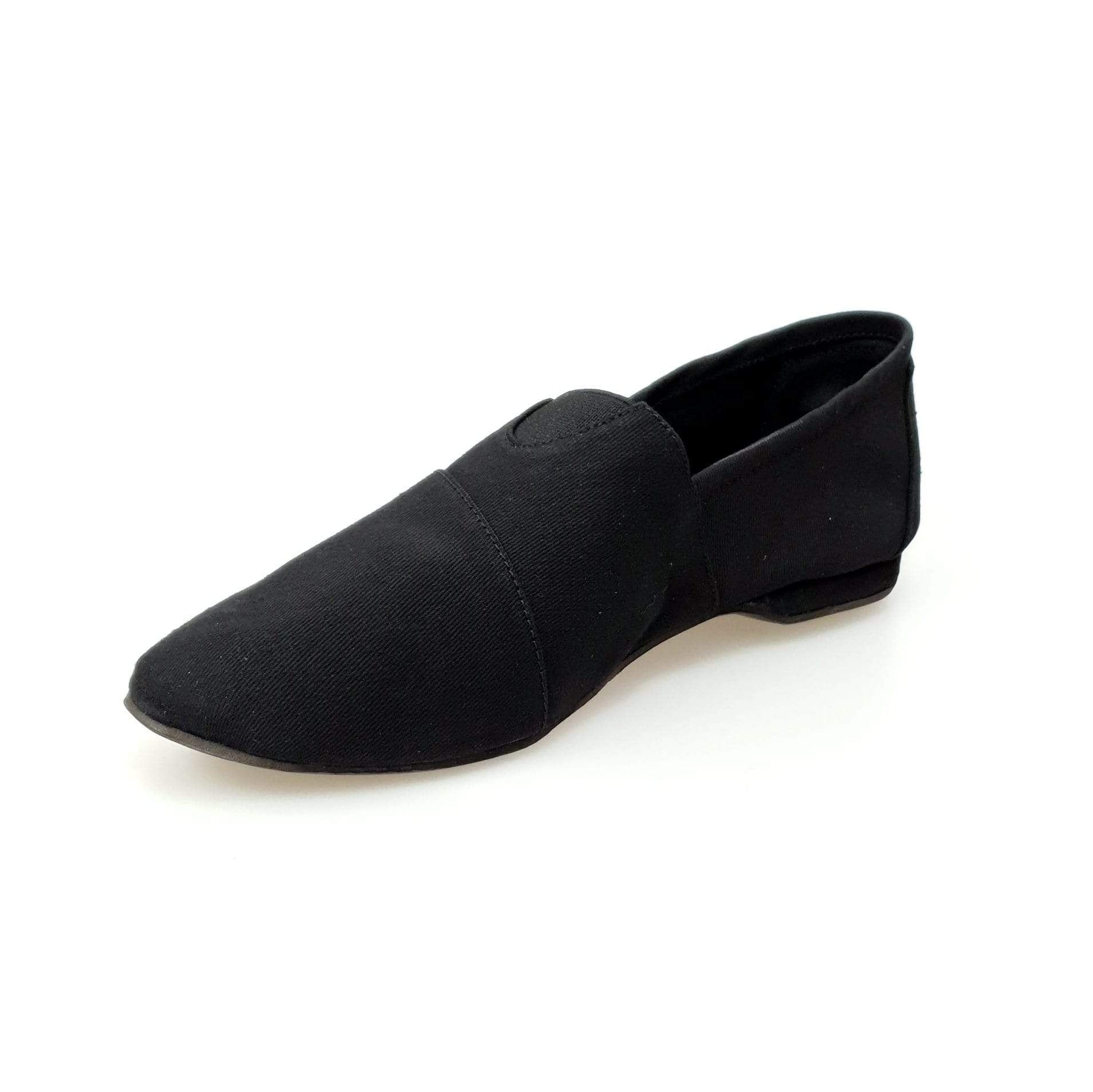 Espadrillas Tommy in tessuto nero, calzature da uomo con suola in corda e design semplice, ideali per un look casual e comodo.