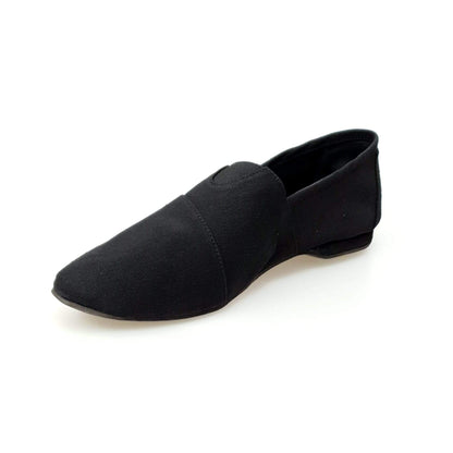 Espadrillas Tommy in tessuto nero, calzature da uomo con suola in corda e design semplice, ideali per un look casual e comodo.