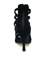 Carica immagine nella Galleria, Wishdance 161 Sandalo da Donna in morbido Camoscio Nero
