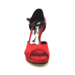 Load image into Gallery viewer, Wishdance 675 Camoscio Rosso Vernice Nera
