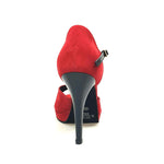 Load image into Gallery viewer, Wishdance 675 Camoscio Rosso Vernice Nera
