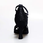 Carica immagine nella Galleria, Wishdance Art. 45R QD Scarpa da donna in Glitter Nero con Retina con Cuscino memorex
